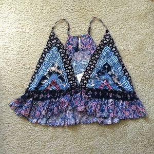 Free People - Brighter Than Sunshine Printed Tank